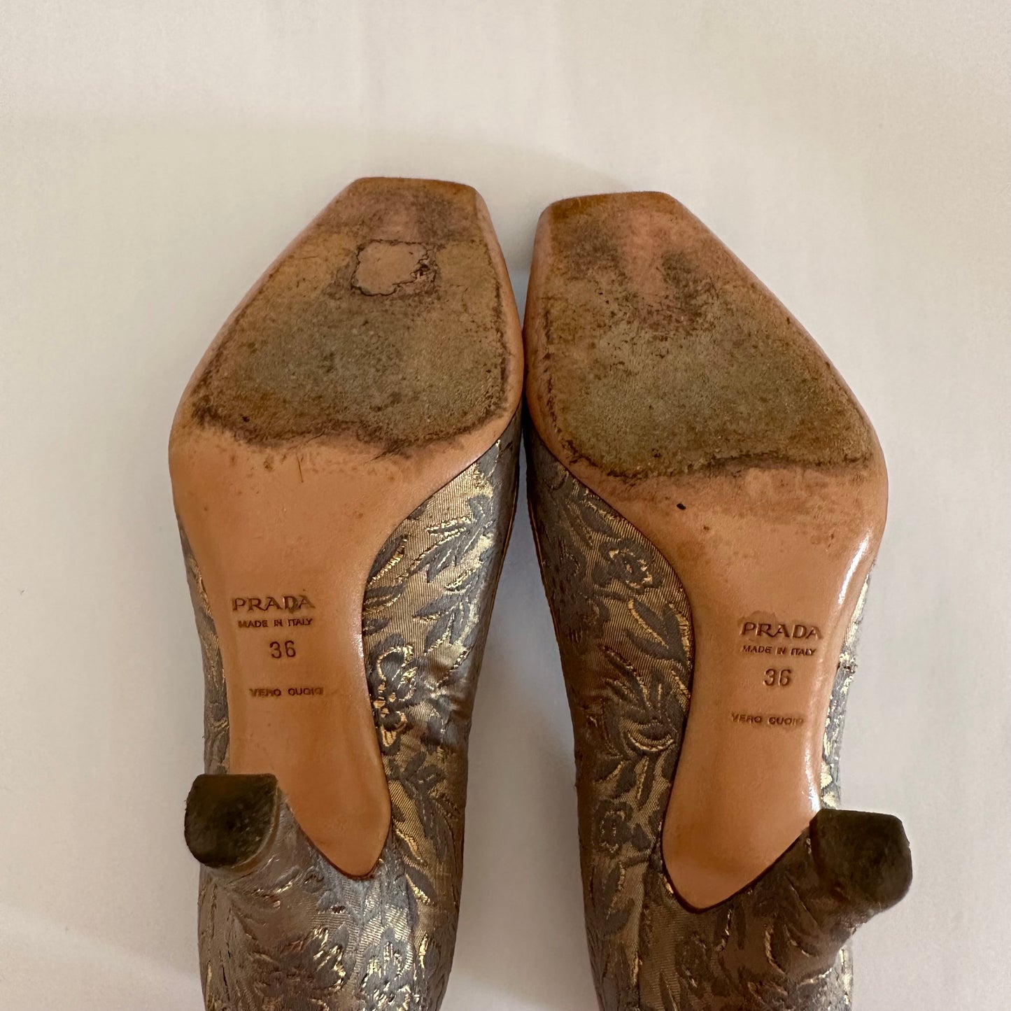 Prada - Chinoiserie Brocade Pump