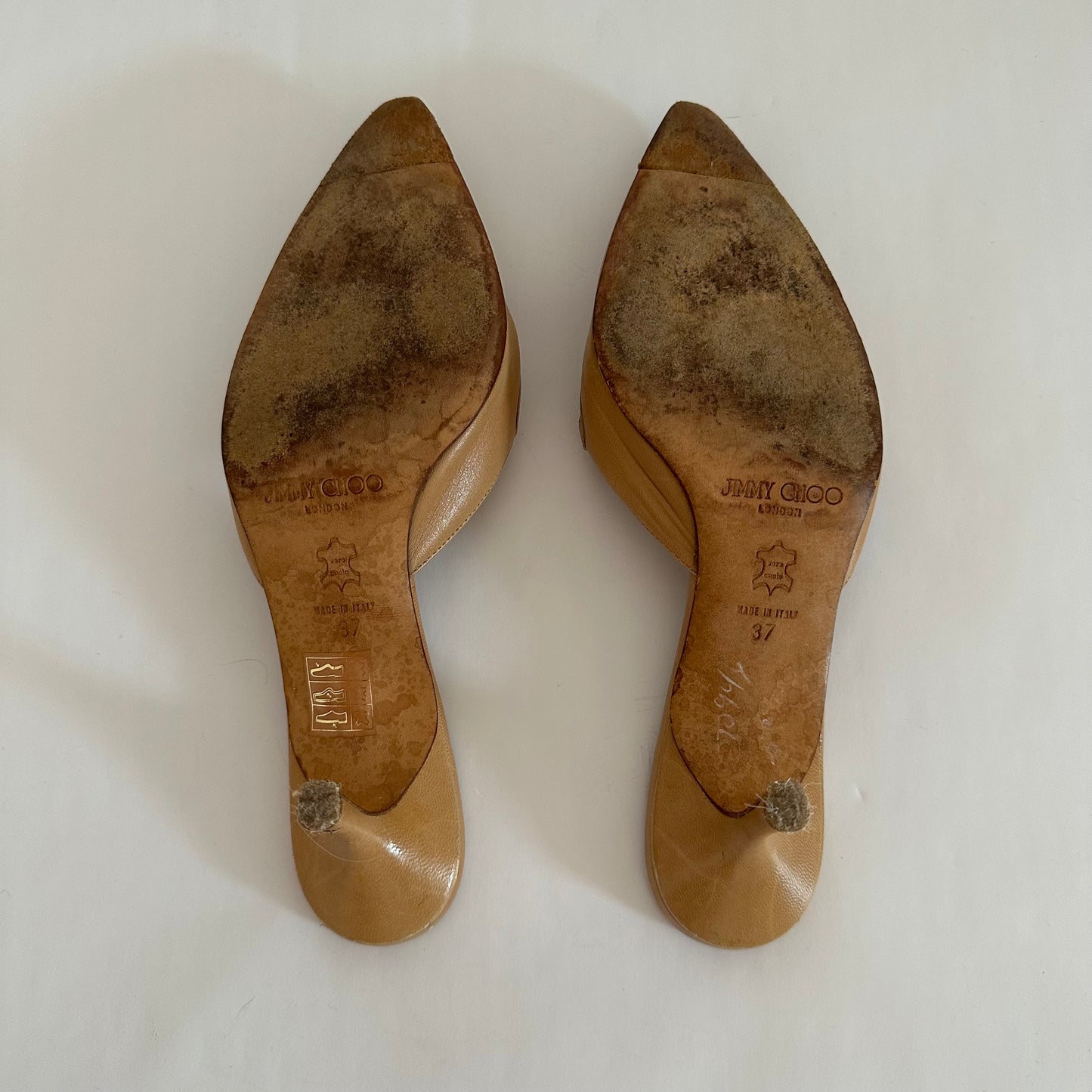 Jimmy Choo - Floral Cut Out Mules