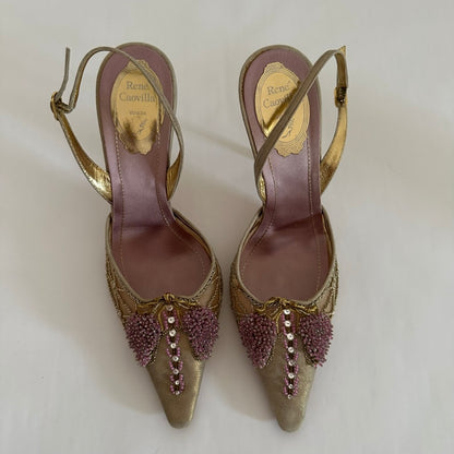 RENÉ CAOVILLA - Beaded Pumps