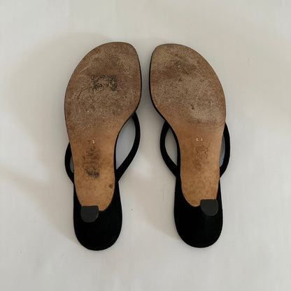 MANOLO BLAHNIK - Suede Thongs