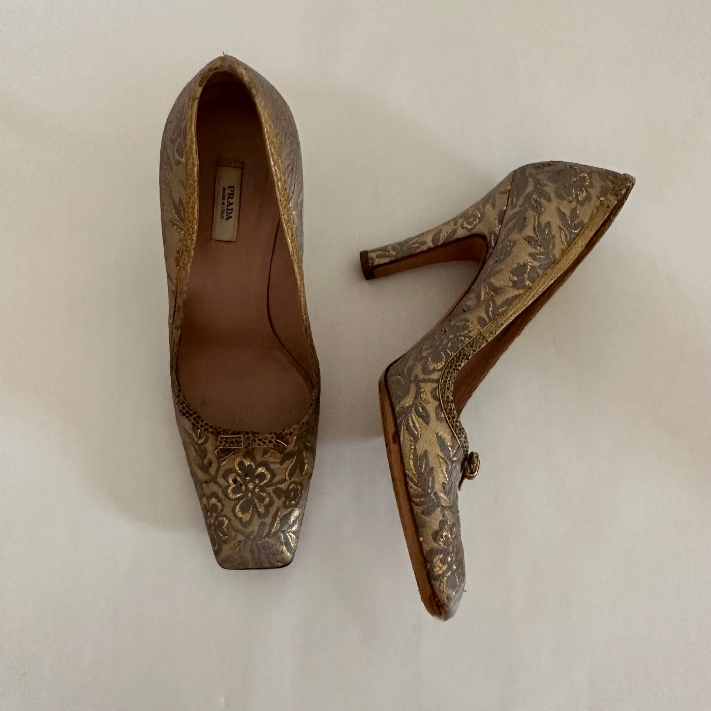 PRADA - Chinoiserie Brocade Pump