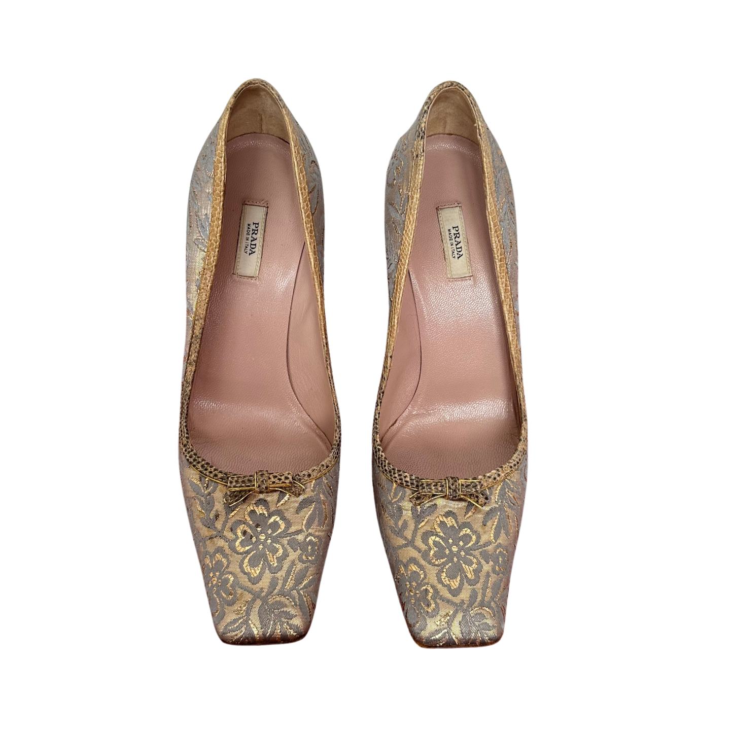 PRADA - Chinoiserie Brocade Pump